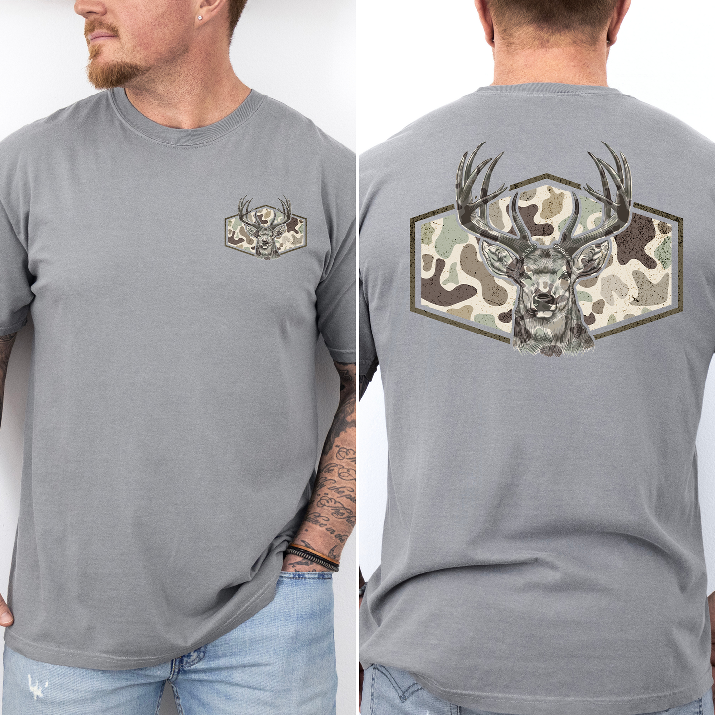 Deer Hunting Dad, Father's Day, Husband, Guy Gift T-Shirt
