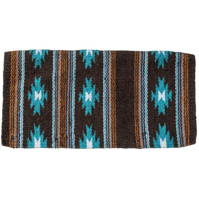TOUGH1 AZTEC WOOL SADDLE BLANKET