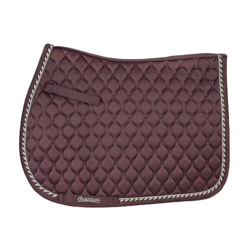 Ovation® Quilted Satin All-Pupose Saddle Pad