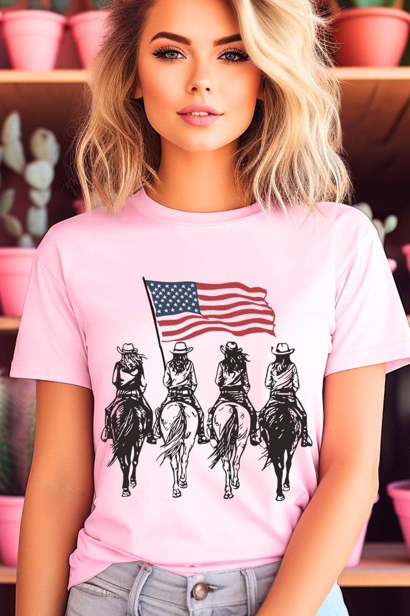 American Cowgirls Graphic Plus Tee