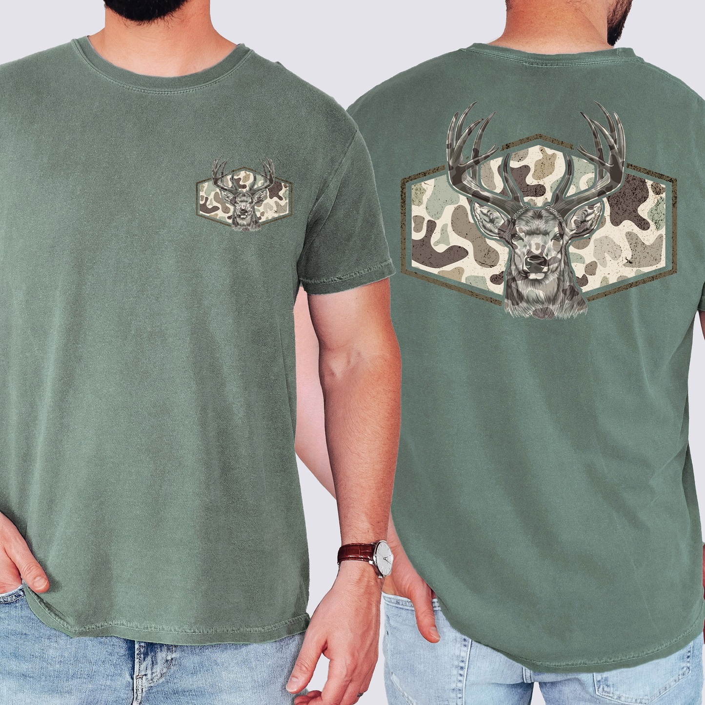 Deer Hunting Dad, Father's Day, Husband, Guy Gift T-Shirt