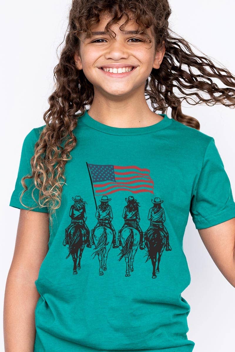 American Cowgirls Kids Graphic Tee