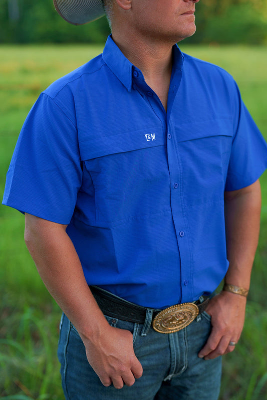 Top Hand SS- Royal Blue