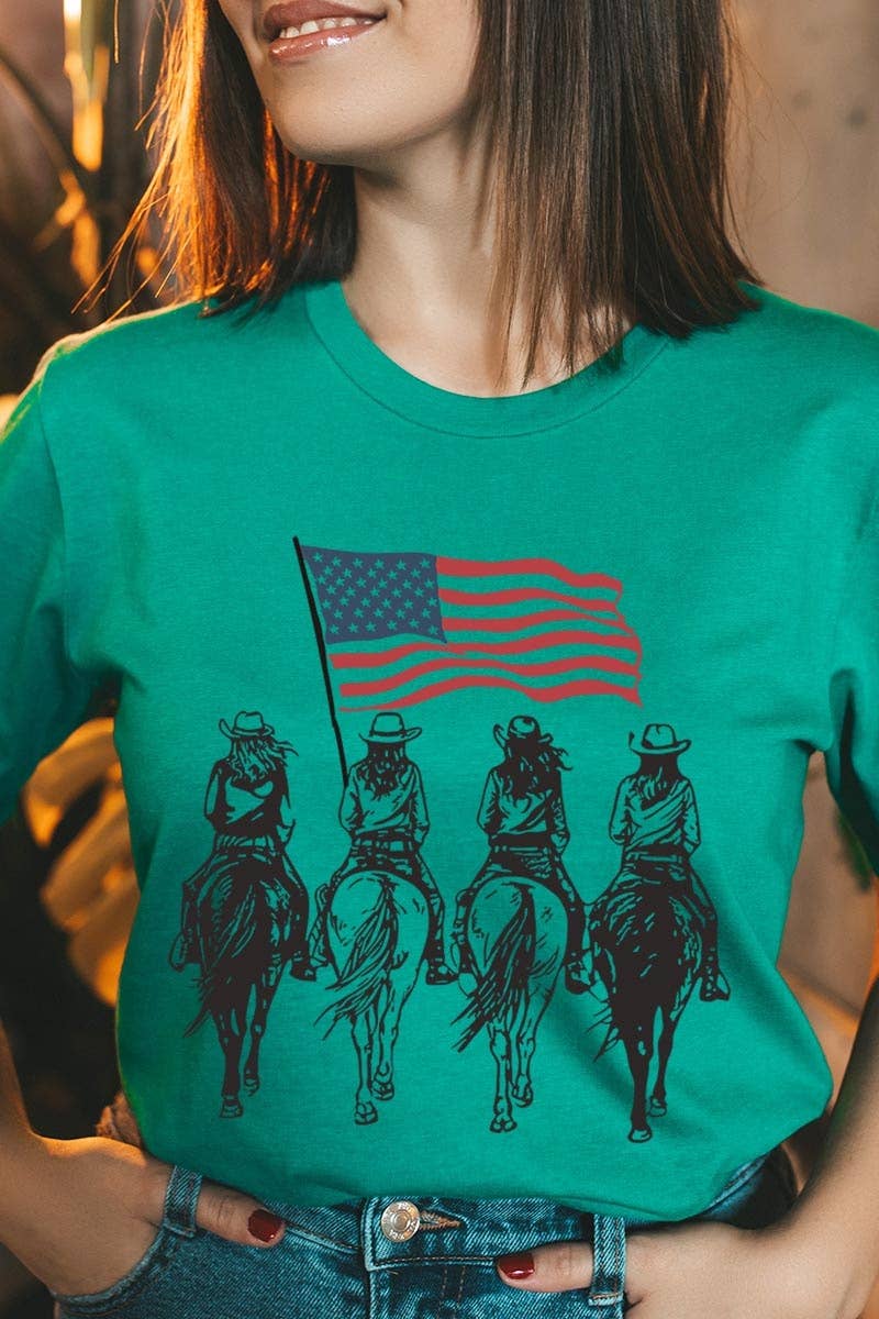 American Cowgirls Graphic Plus Tee