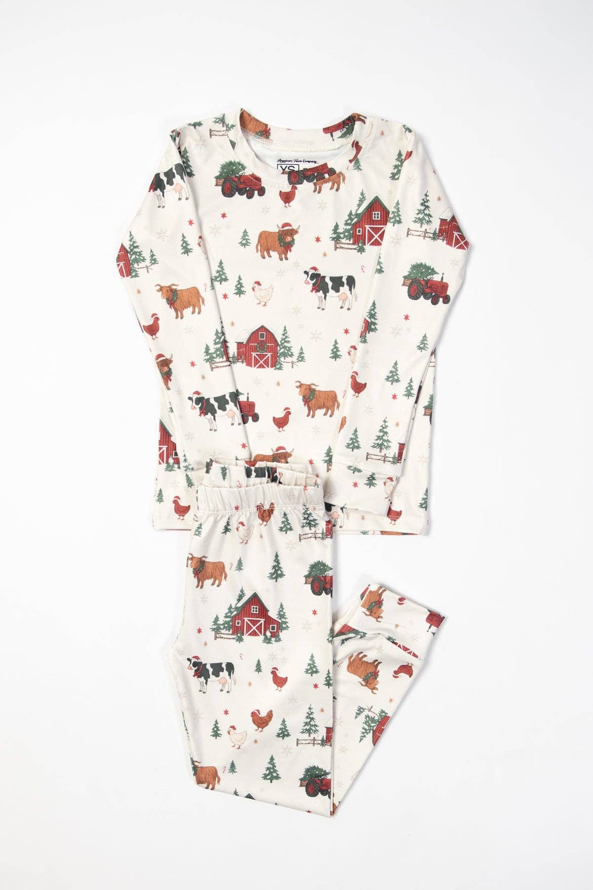 Christmas Barns & Animals Toddler/Youth Pajama Set