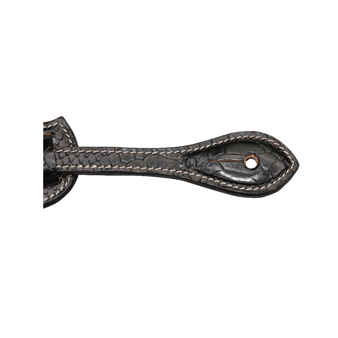 Western Leather Spur Straps - Durham
