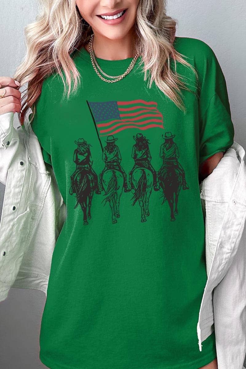 American Cowgirls Graphic Heavy Cotton Tee