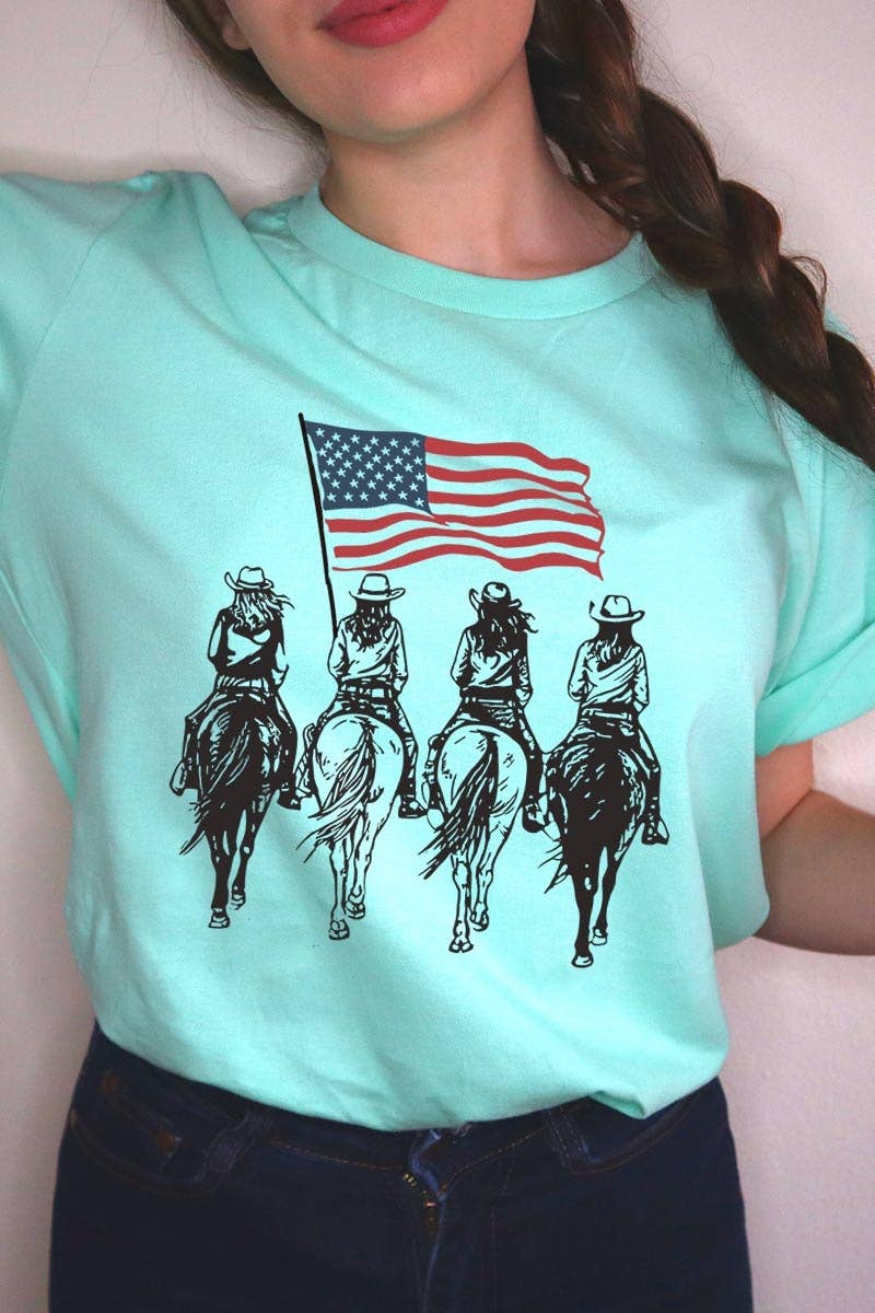 American Cowgirls Graphic Plus Tee
