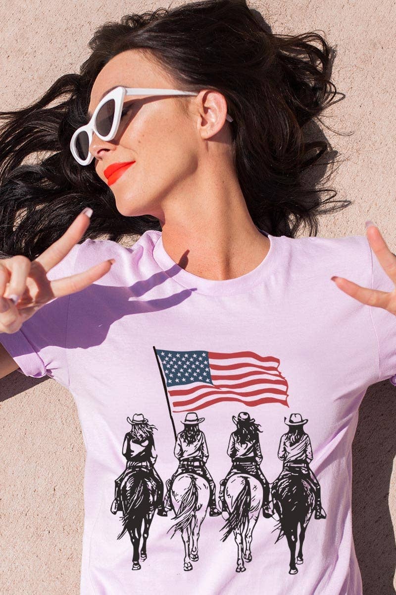 American Cowgirls Graphic Plus Tee