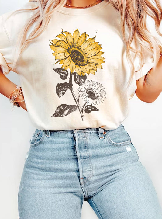 SUNFLOWER GRAPHIC TSHIRTS