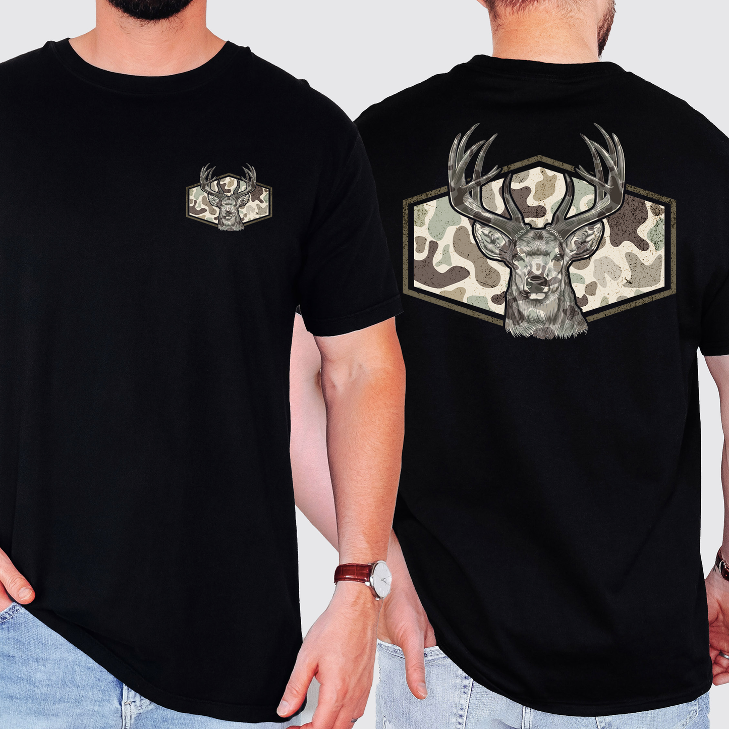 Deer Hunting Dad, Father's Day, Husband, Guy Gift T-Shirt