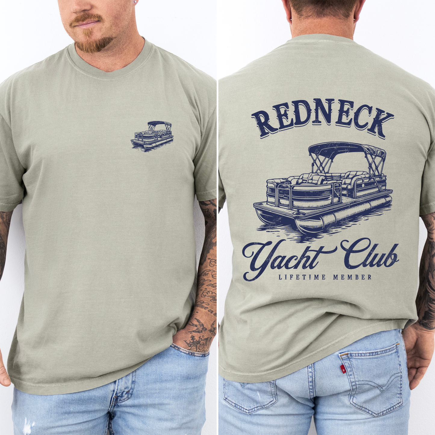 Redneck Yacht Club Boating, Country, Lake Life T-Shirt