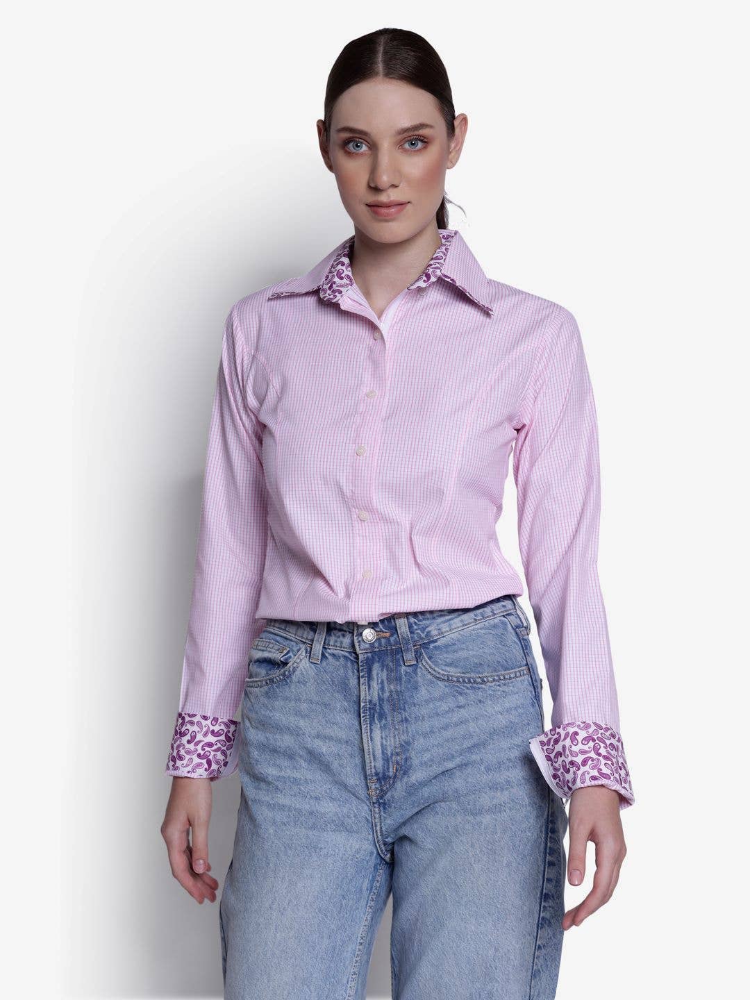 TuffRider Ladies ADEY Double Collar Shirt