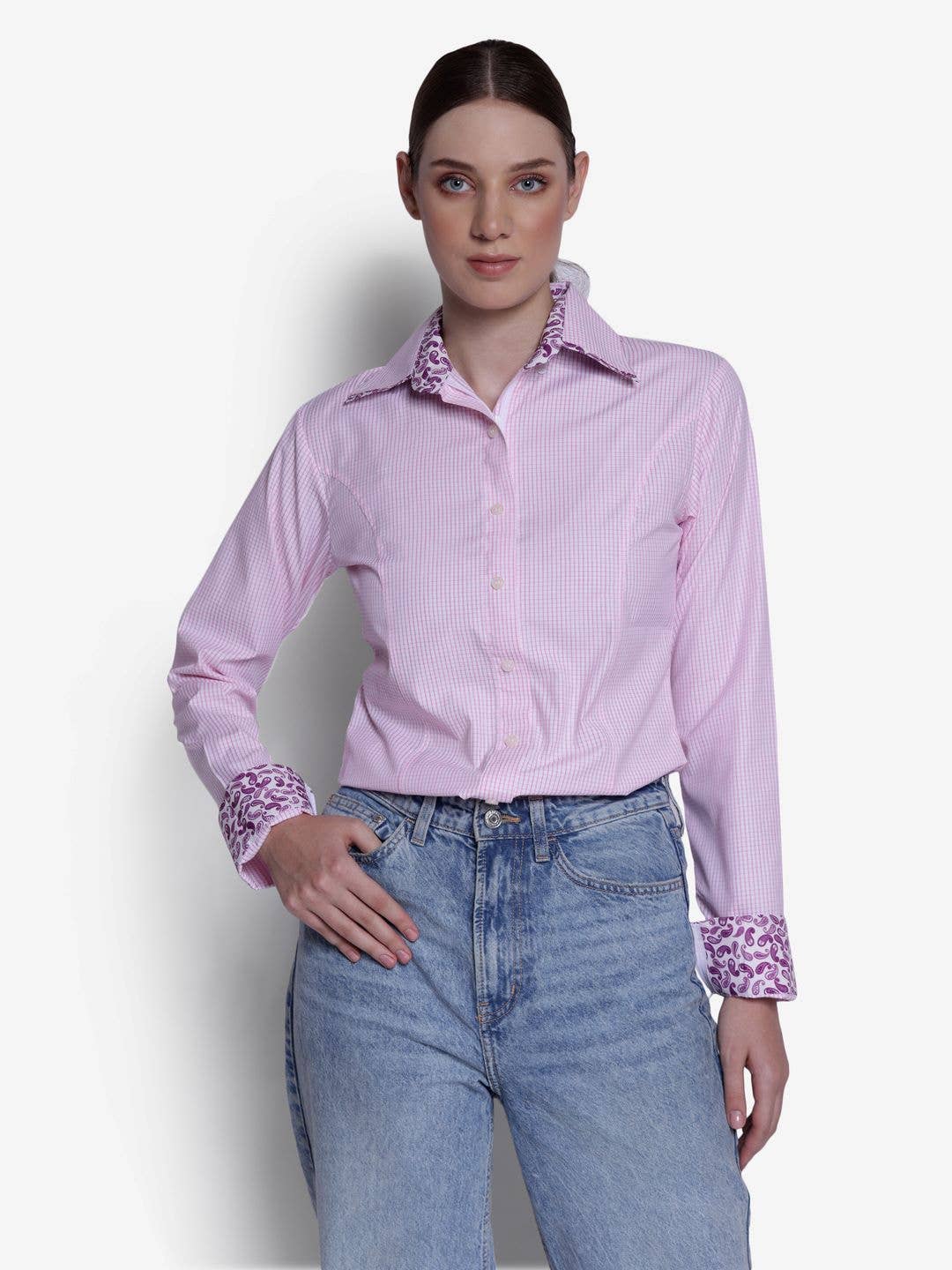 TuffRider Ladies ADEY Double Collar Shirt