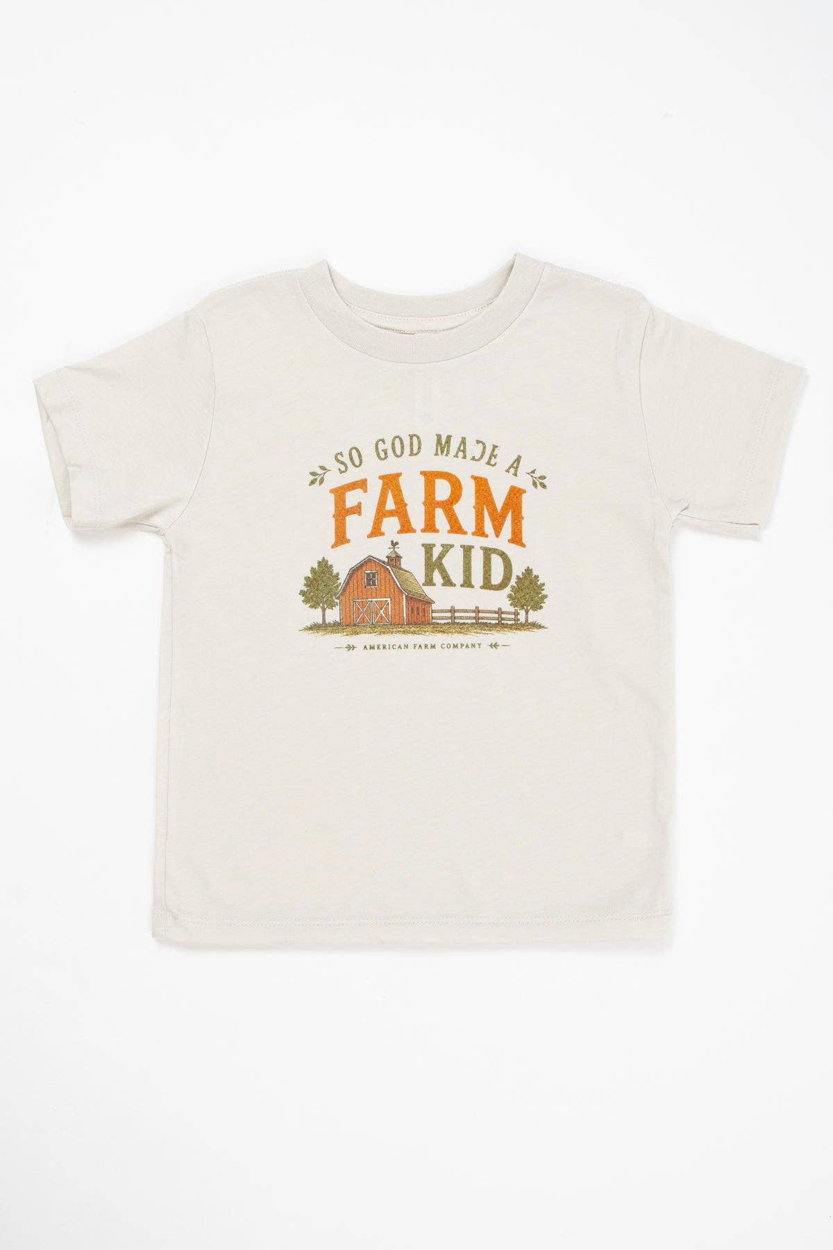 Fall 'So God Made a Farm Kid' Toddler/Youth Graphic T-Shirt