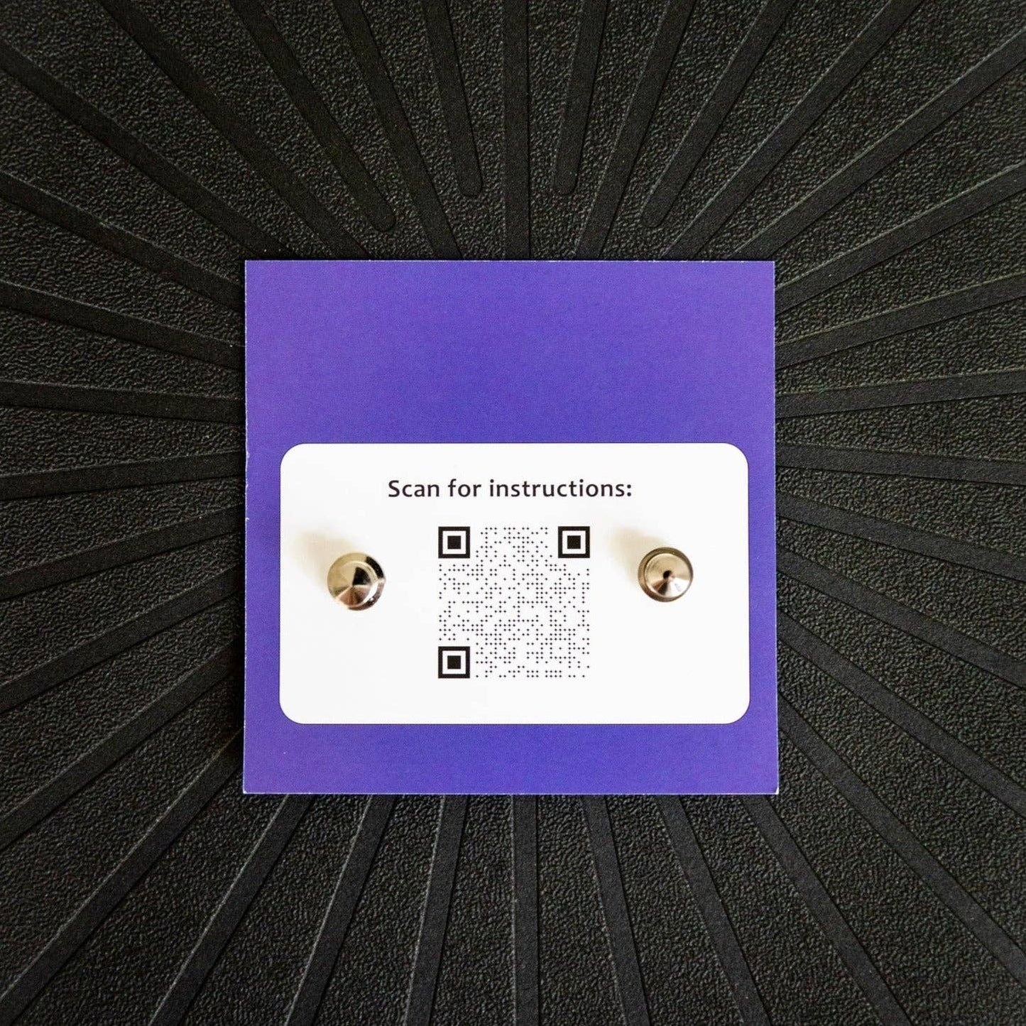 Purple Poppy Pins