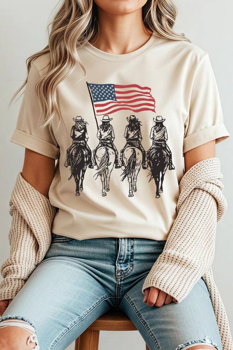 American Cowgirls Graphic Plus Tee