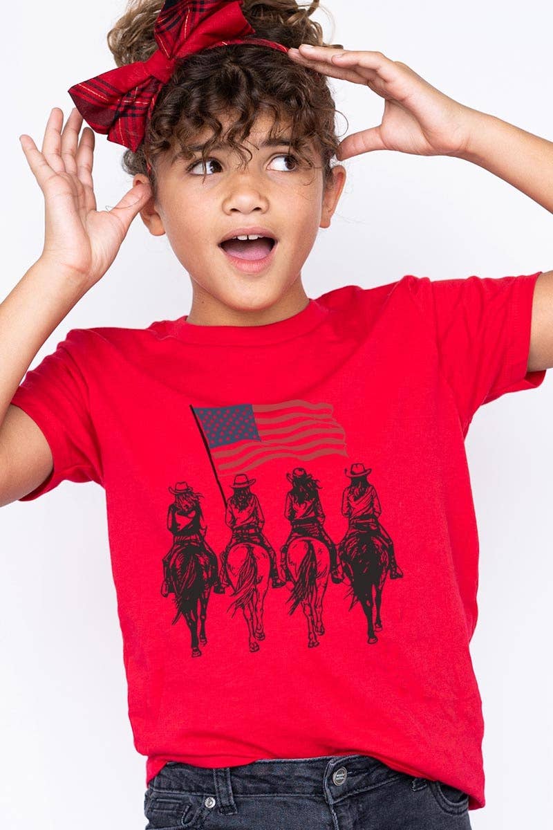 American Cowgirls Kids Graphic Tee