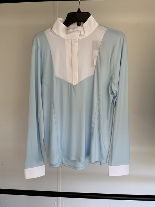 Ovation Light Blue Show Shirt