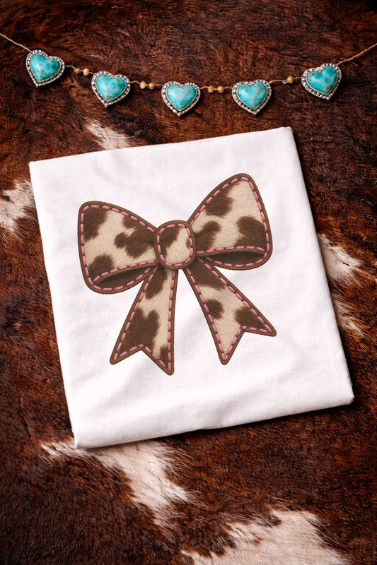 Cowhide Stitch Bow
