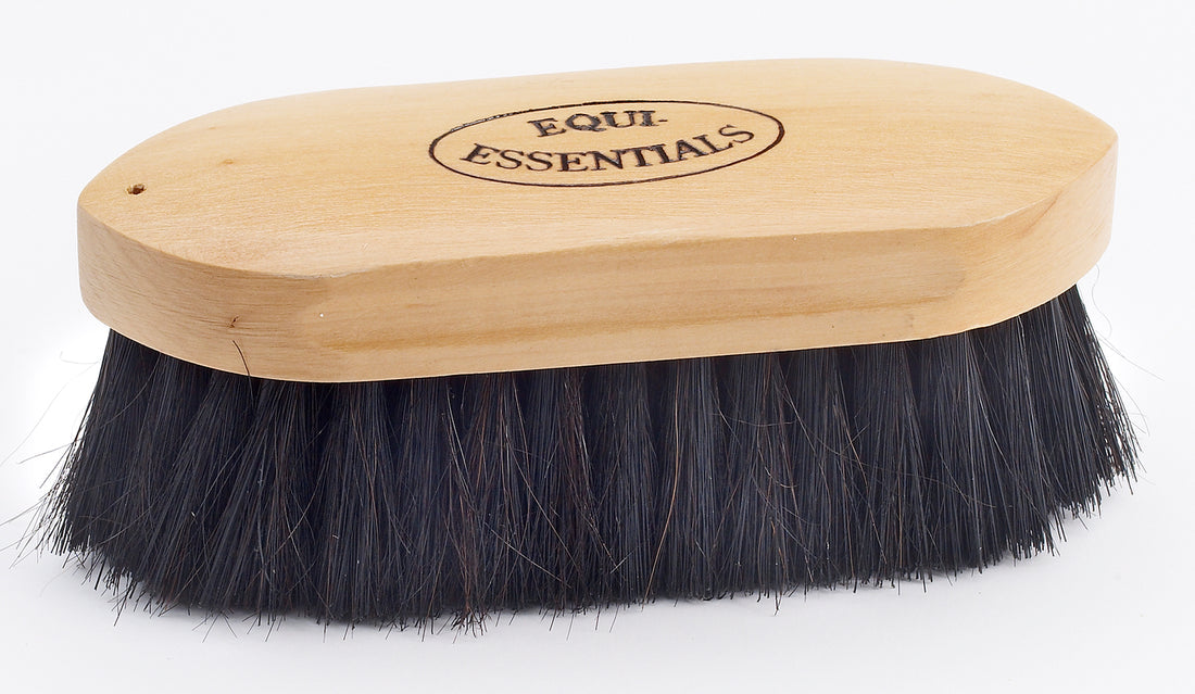 Equi Essentials Wood Back Dandy Brush with Horse Hair
