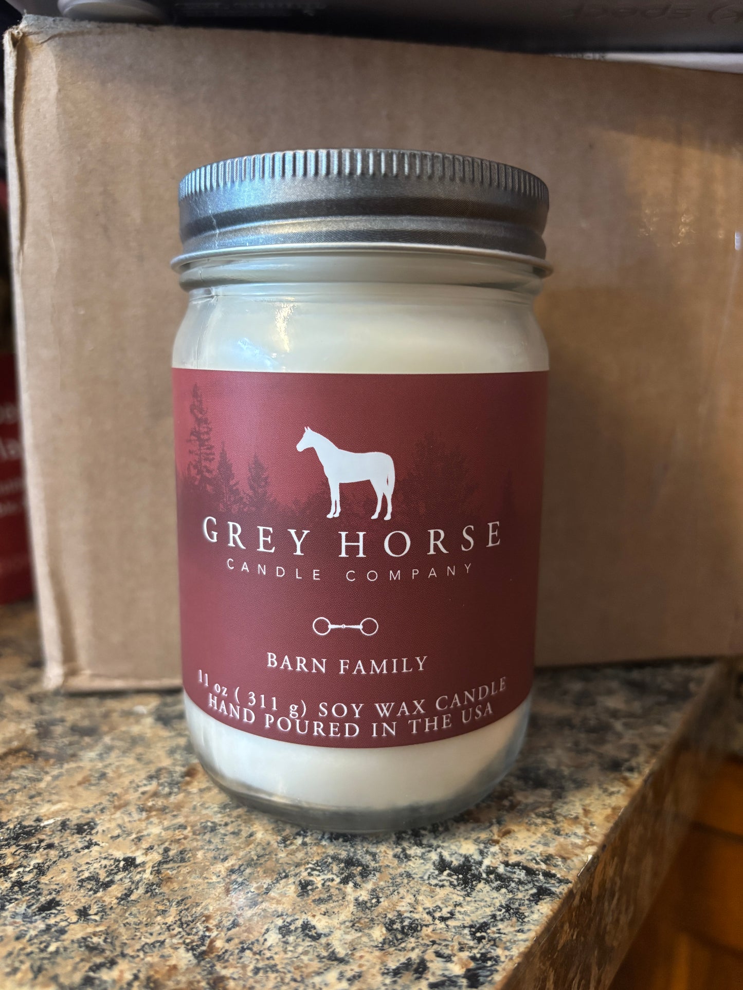 Barn Family Candle