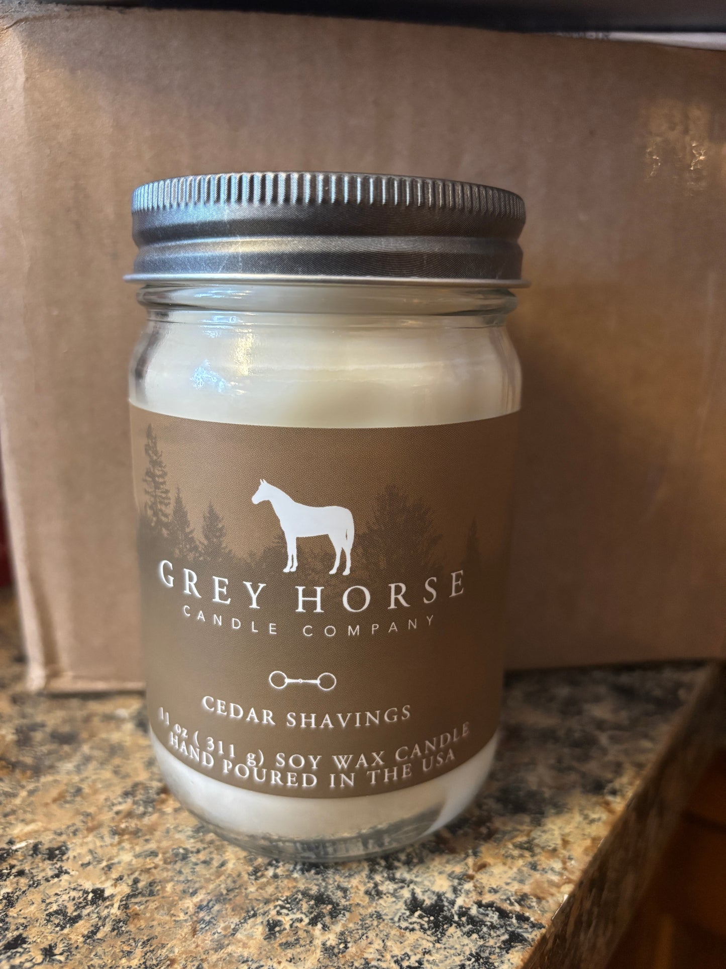 Cedar Shavings Candle