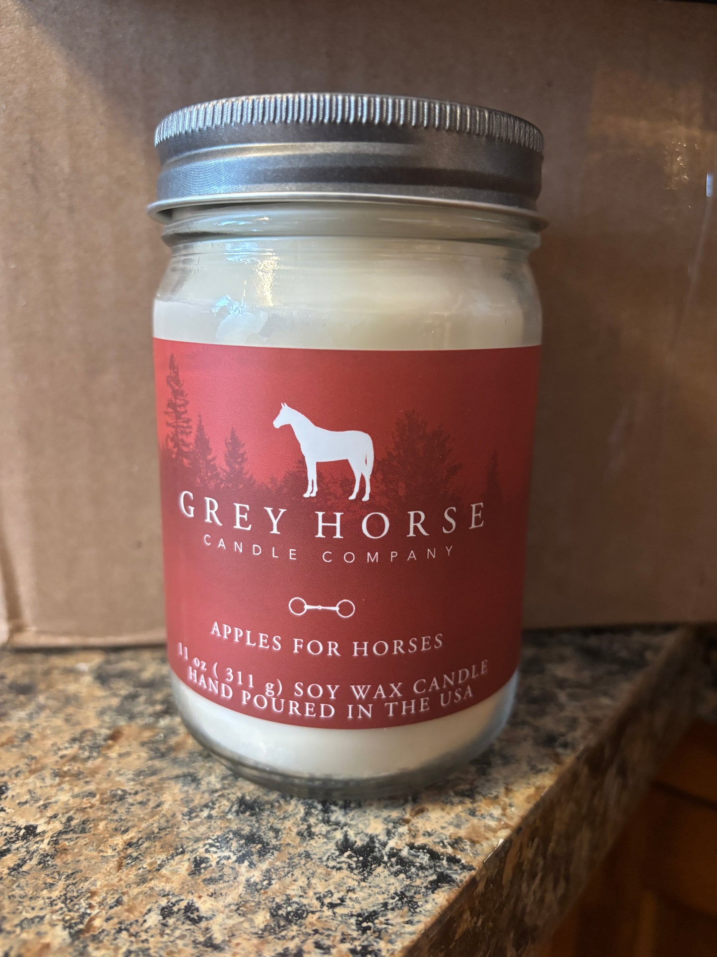 Apples for Horses Candle