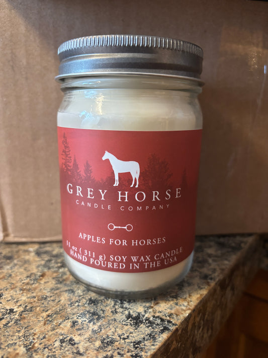 Apples for Horses Candle