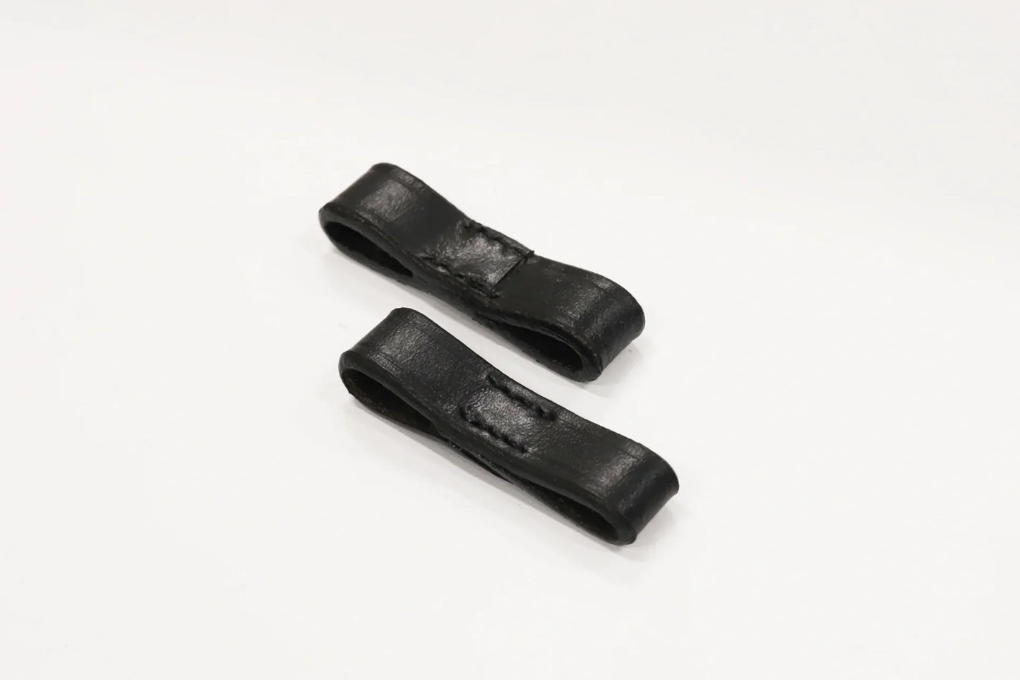 Grewal Equestrian Leather Bit Keepers - Set of 2
