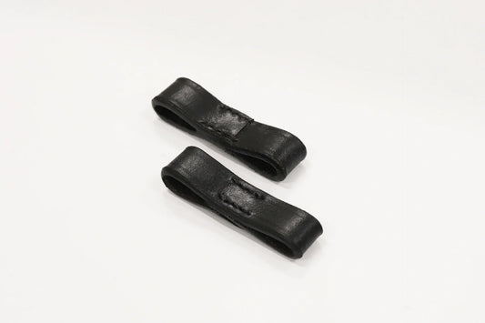 Grewal Equestrian Leather Bit Keepers - Set of 2