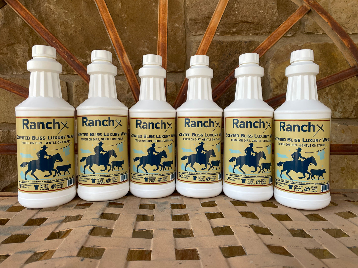 Ranchx Scented Bliss Premium Laundry Detergent - 32oz 6-Pack