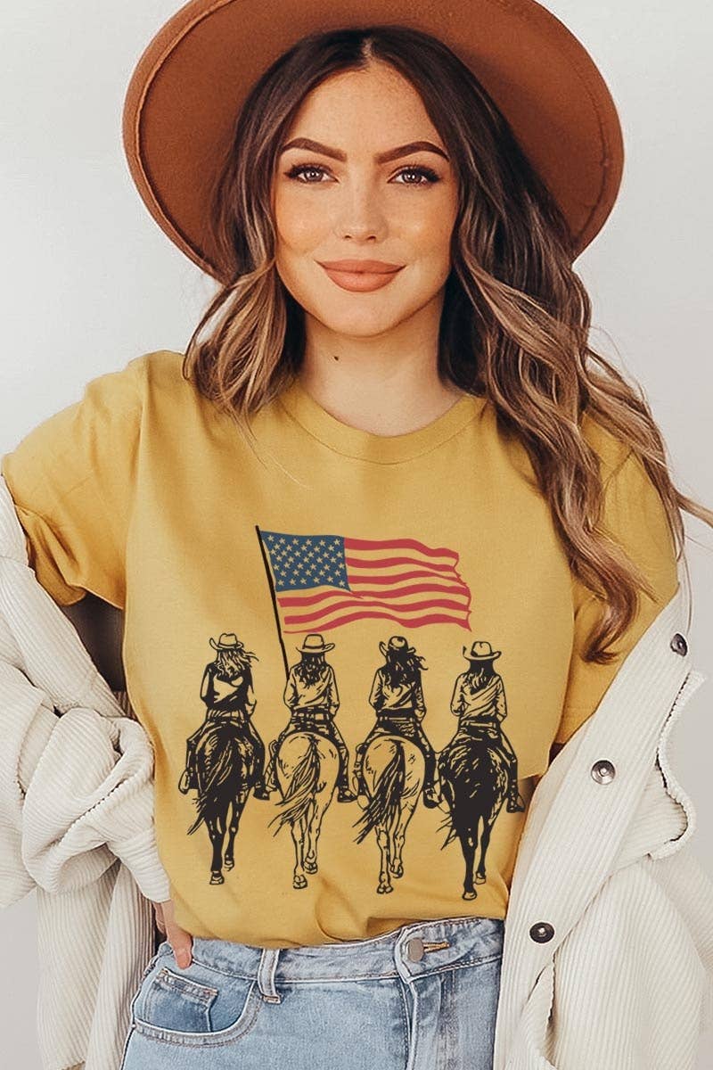 American Cowgirls Graphic Plus Tee
