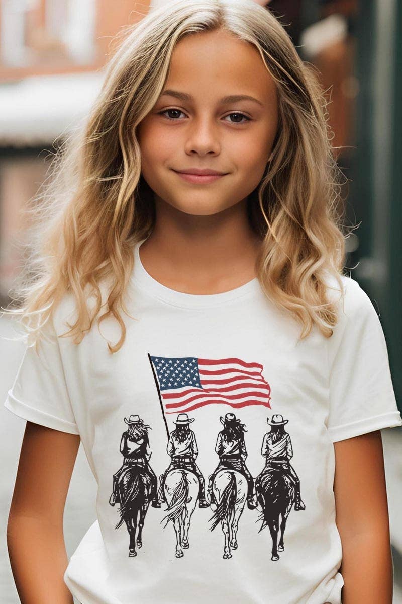 American Cowgirls Kids Graphic Tee