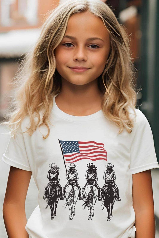 American Cowgirls Kids Graphic Tee