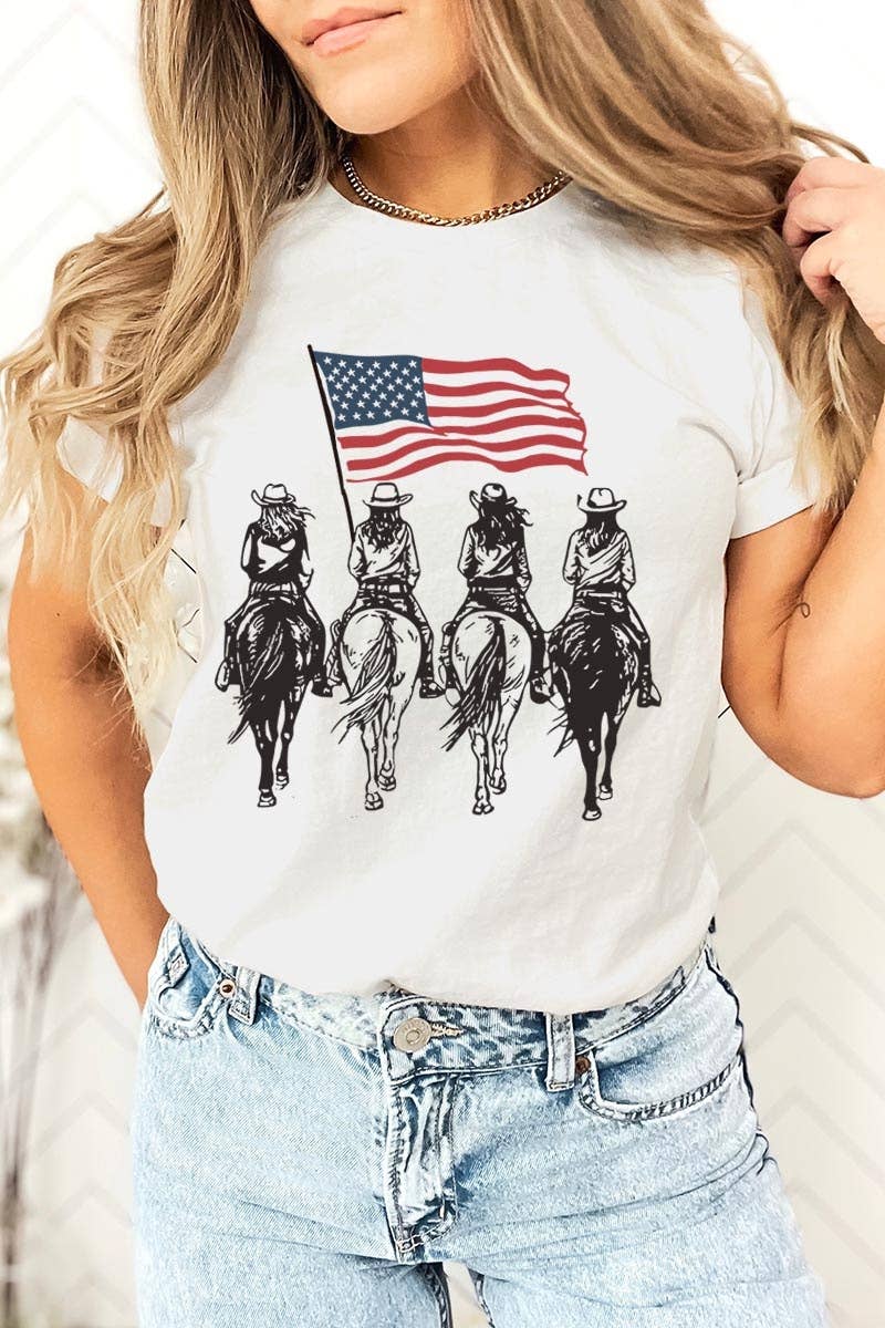 American Cowgirls Graphic Plus Tee