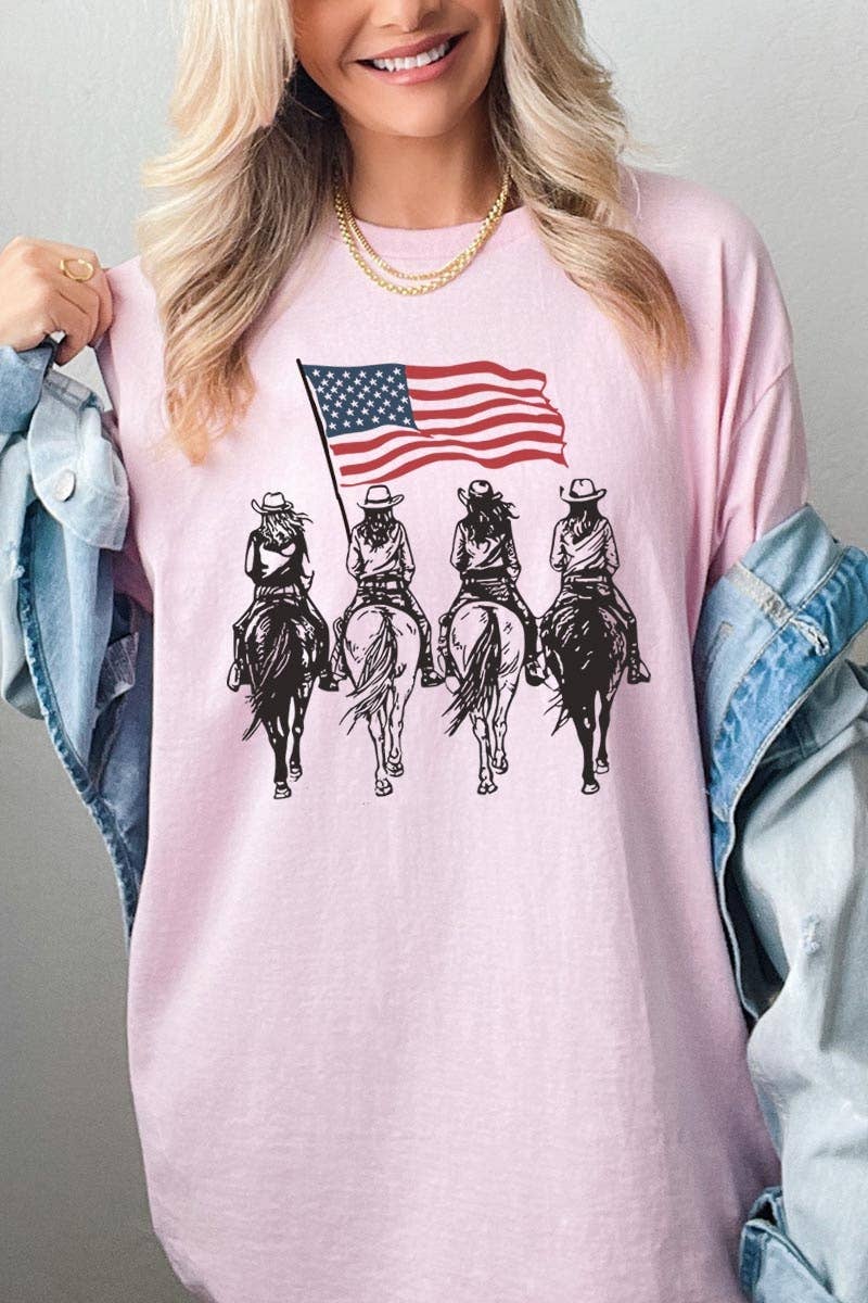 American Cowgirls Graphic Heavy Cotton Tee