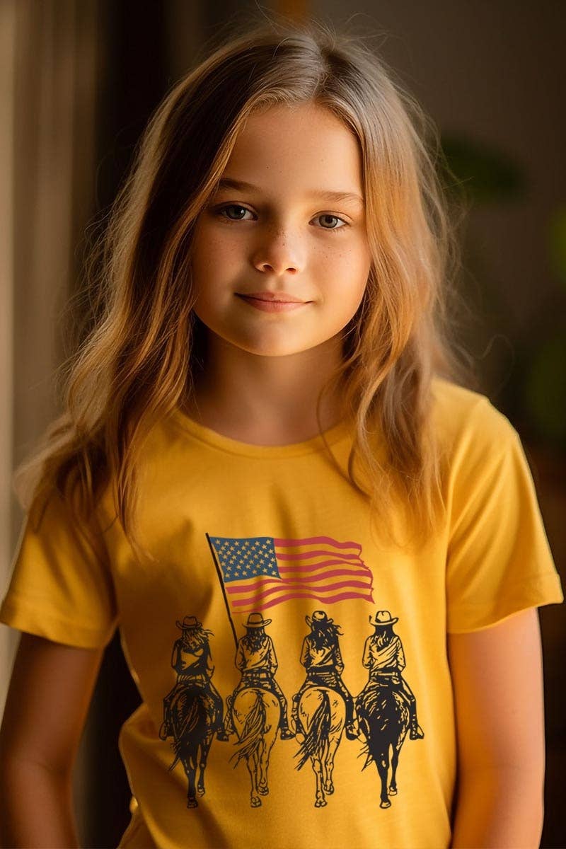American Cowgirls Kids Graphic Tee
