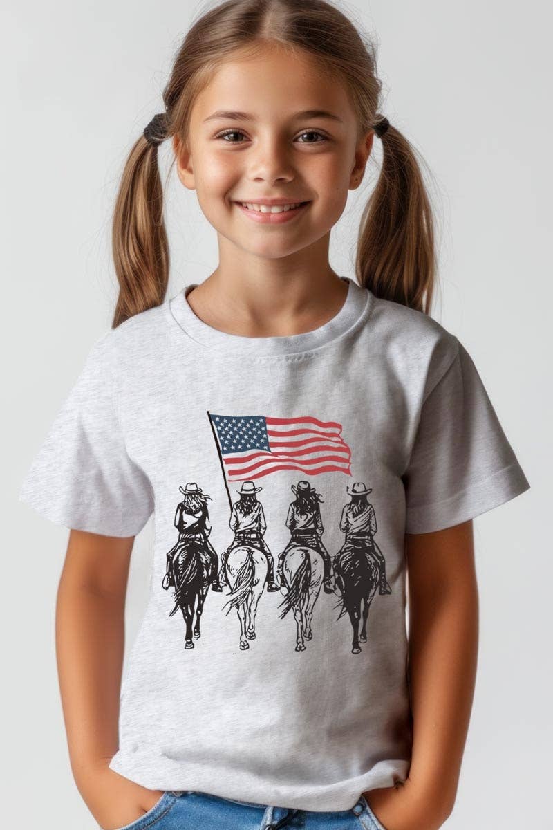 American Cowgirls Kids Graphic Tee
