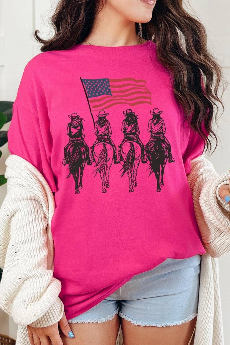 American Cowgirls Graphic Heavy Cotton Tee
