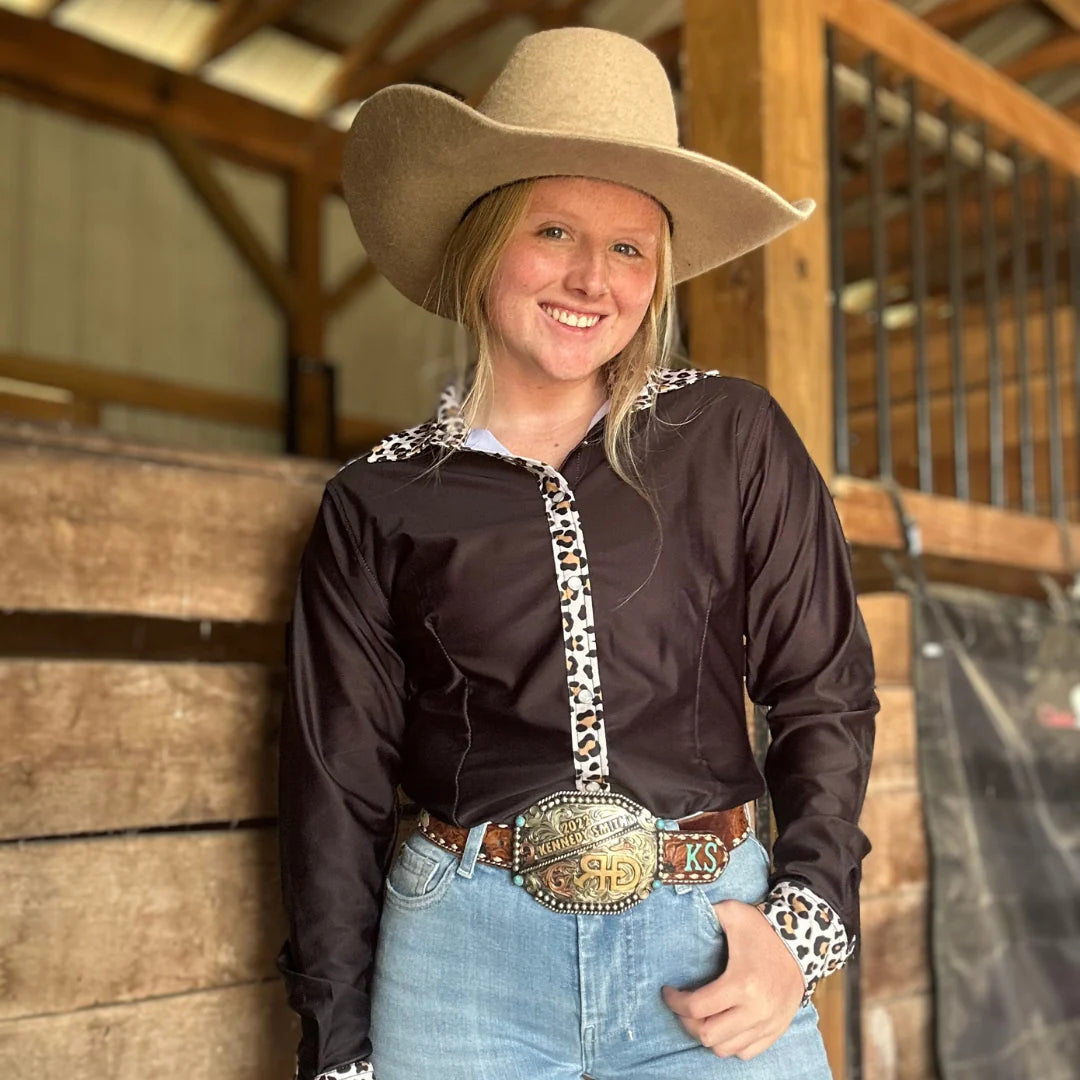 Cheetah Rodeo Shirt - Rocket Donkey