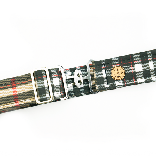 Classy Plaid Belt