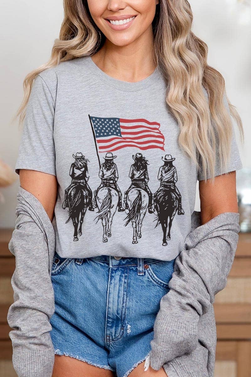 American Cowgirls Graphic Plus Tee
