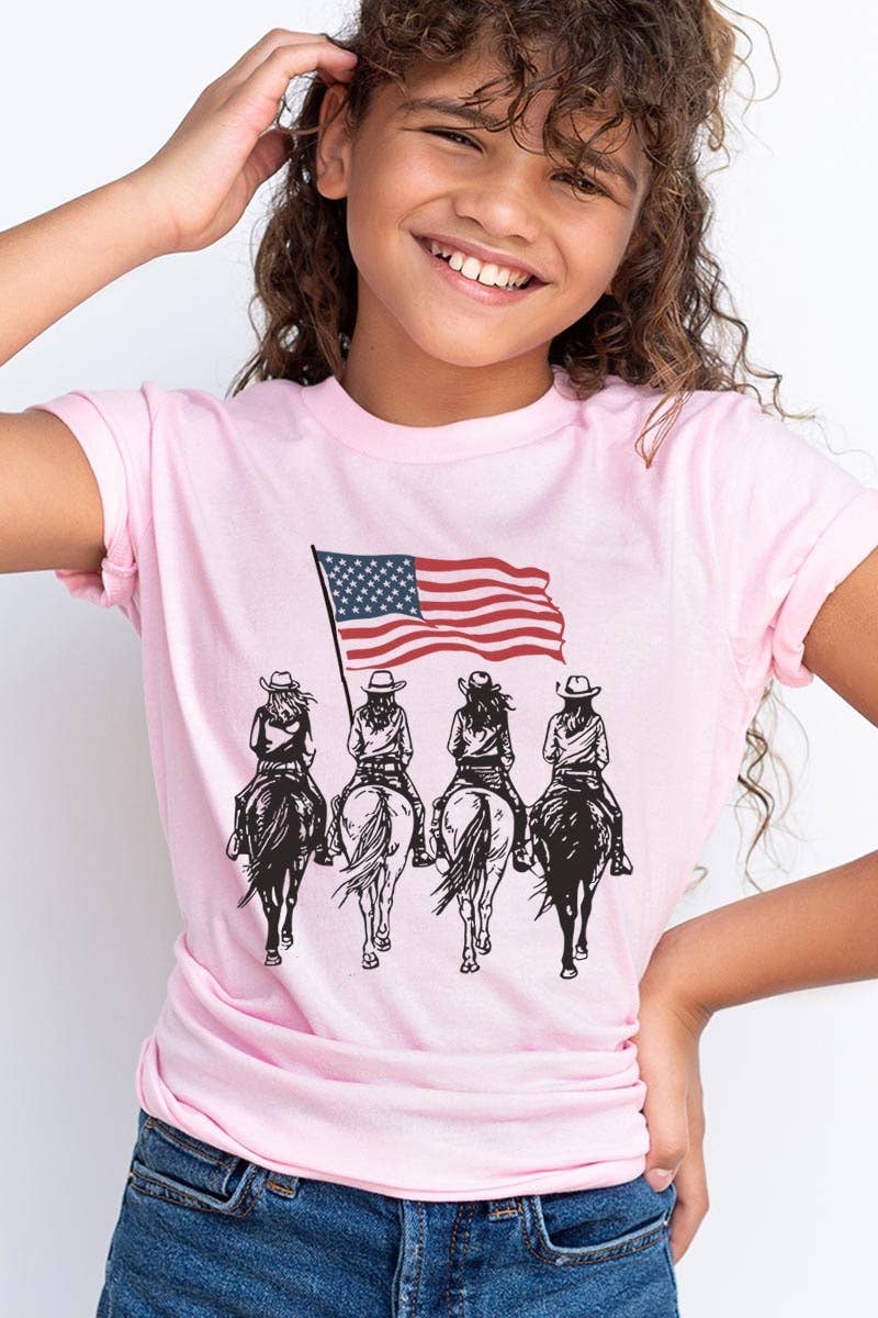 American Cowgirls Kids Graphic Tee