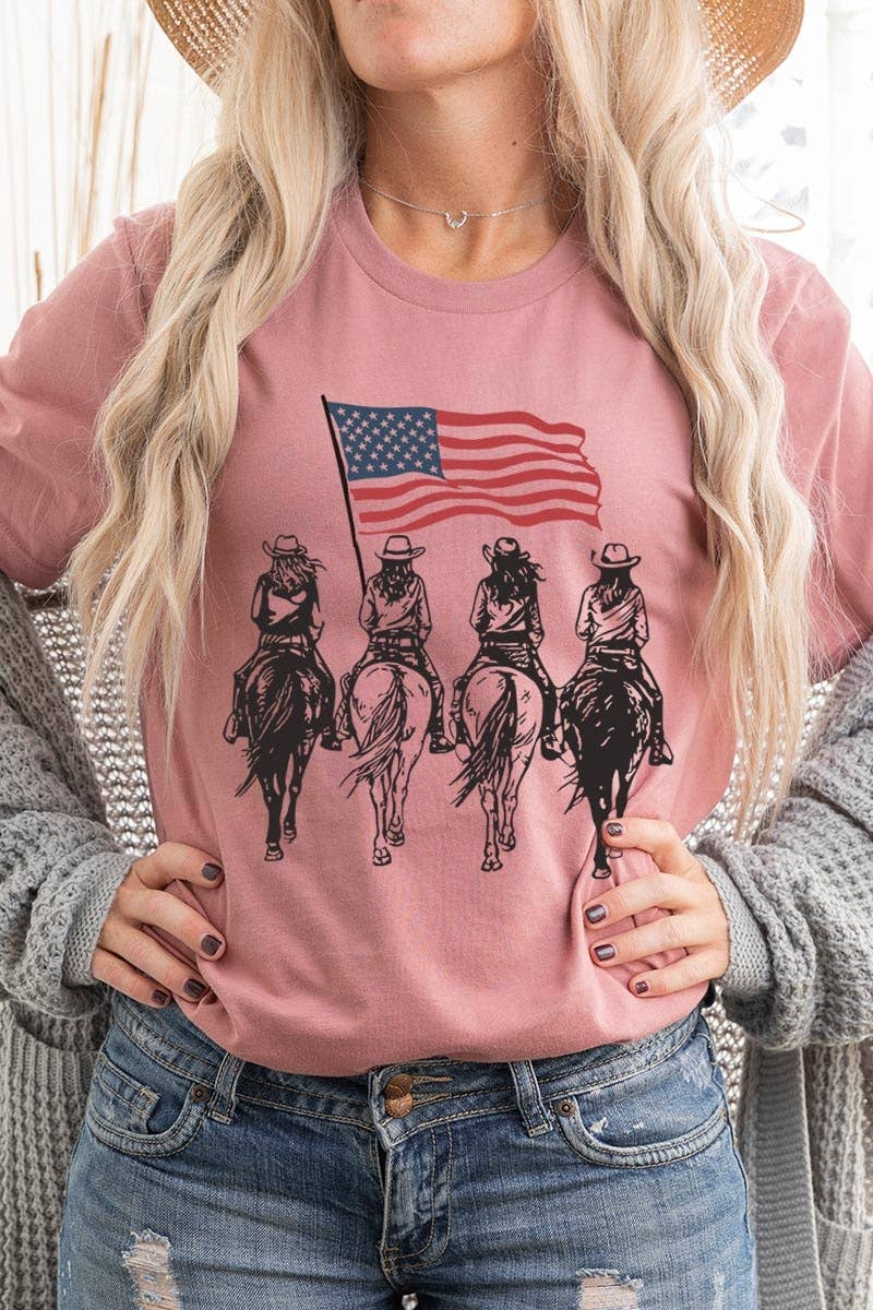 American Cowgirls Graphic Plus Tee