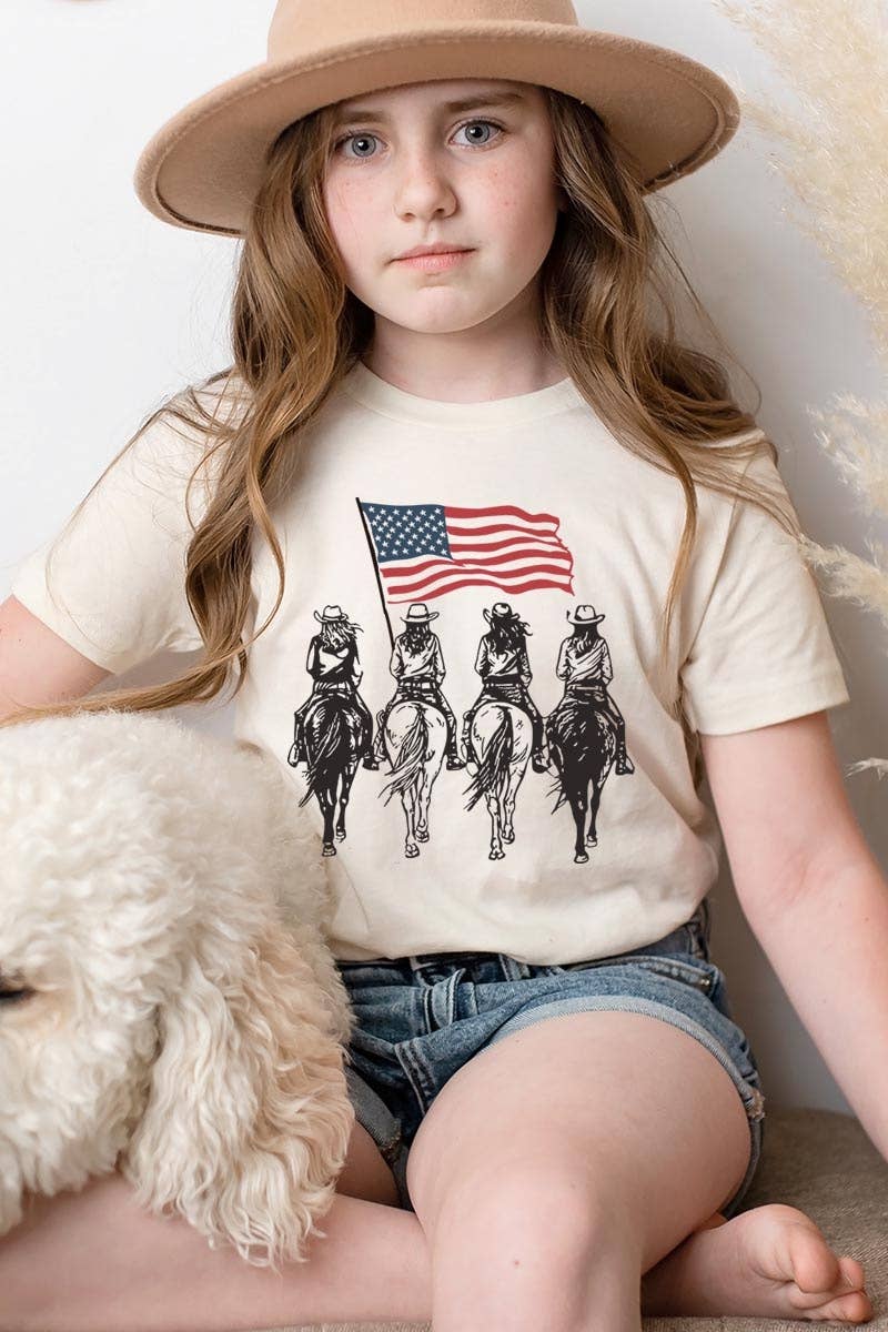 American Cowgirls Kids Graphic Tee