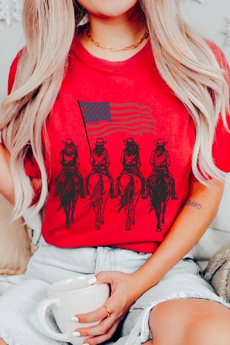 American Cowgirls Graphic Plus Tee
