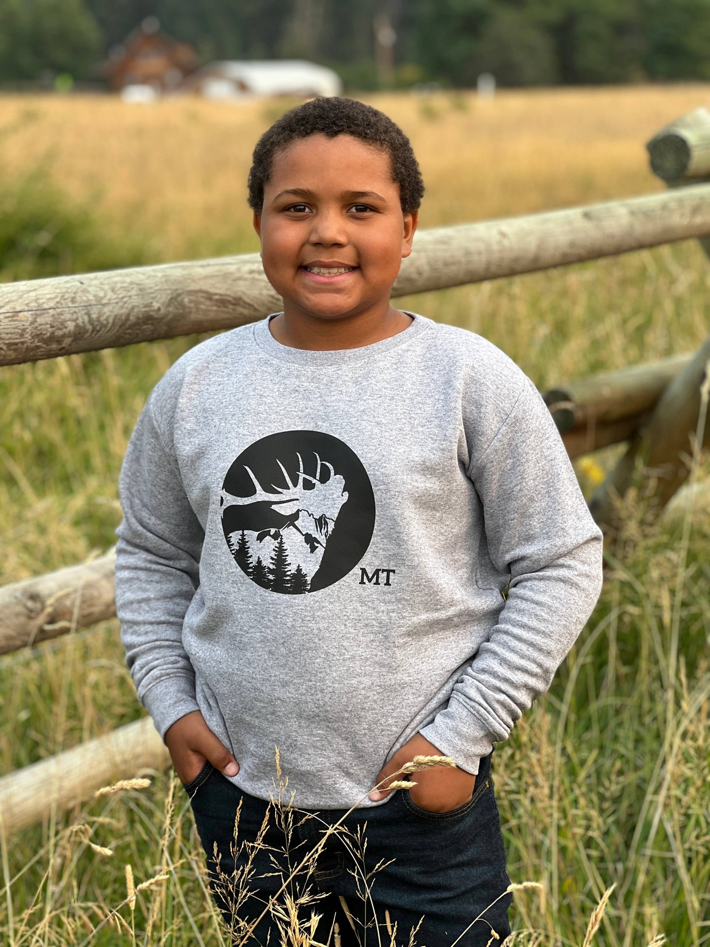 Bugling Bull Elk Kids Crew