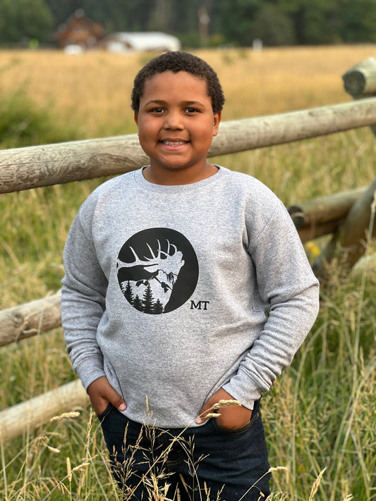 Bugling Bull Elk Kids Crew