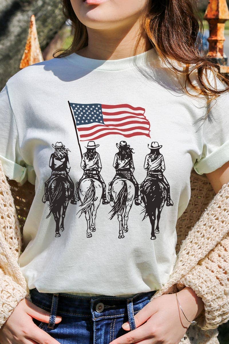 American Cowgirls Graphic Plus Tee